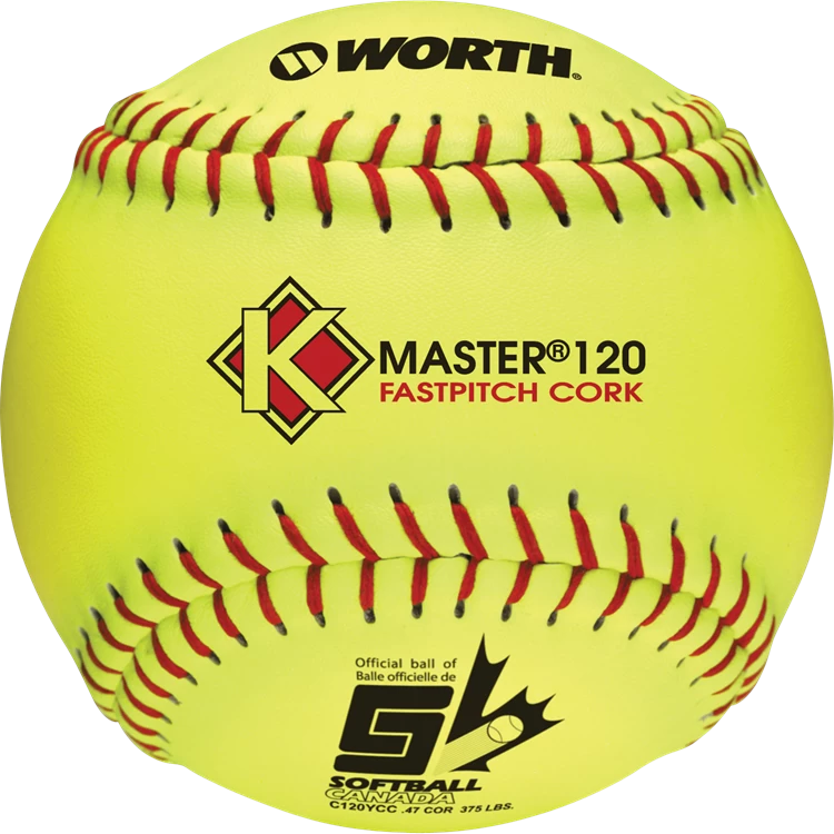 Rawlings 12" ASA K-Master 120 C120YCC Optic Softball-Single 3 Rawlings 12" ASA K-Master 120 C120YCC Optic Softball-Single