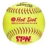 Rawlings 11" SPN Hot Dot SPN11HDSY Optic Softball-Single -Baseball Promotion Store 0154539 11 spn hot dot