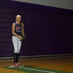Promounds Jennie Finch Softball Pitching Mat With Powerline -Baseball Promotion Store Jennie Finch Softball Pitching Matw Powerline 4