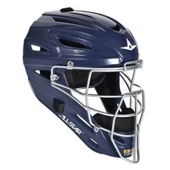 All-Star Junior Pro MVP2510 System 7 Catcher's Helmet 14 All-Star Junior Pro MVP2510 System 7 Catcher's Helmet -Baseball Promotion Store Shop All Star Junior Pro System 7 Catchers Helmet Navy Edmonton Canada