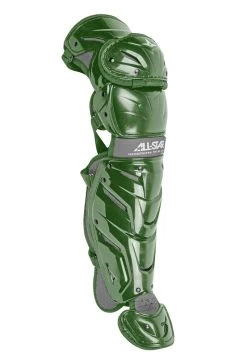 All-Star Intermediate 14.5" Pro System 7 LG1216S7X Catcher's Leg Guards -Baseball Promotion Store Shop Allstar Intermediate 14 5 Pro System 7 LG1216S7X Leg Guards Dark Green Edmonton Canada