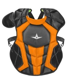 All-Star Intermediate 15.5" System 7 Axis CPCC1216S7X NOCSAE Catcher's Chest Protector -Baseball Promotion Store Shop Allstar Intermediate 15 5 System 7 Axis CPCC1216S7X NOCSAE Catchers Chest Protector Black Orange Edmonton Canada