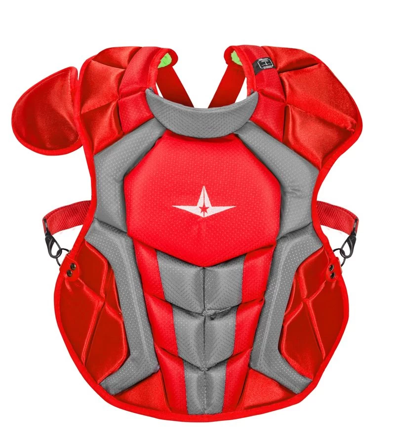 All-Star Junior 14.5" System 7 Axis CPCC912S7X NOCSAE Catcher's Chest Protector 6 All-Star Junior 14.5" System 7 Axis CPCC912S7X NOCSAE Catcher's Chest Protector - Image 4