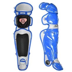 All-Star Senior 15.5" Pro System 7 LG30SPRO Catcher's Leg Guards -Baseball Promotion Store Shop Allstar Senior 15 5 Pro System 7 LG30SPRO Catchers Leg Guards Royal Silver Edmonton Canada