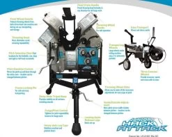 Hack Attack Junior Softball Pitch Machine -Baseball Promotion Store Shop Hack Attack Junior Softball Pitch Machine Edmonton Canada Store 3