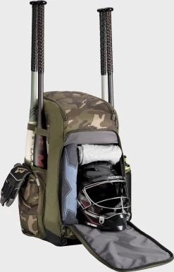 Miken Pro Deluxe Backpack -Baseball Promotion Store Shop Miken Pro Deluxe Backpack Camo Edmonton Canada Store 1