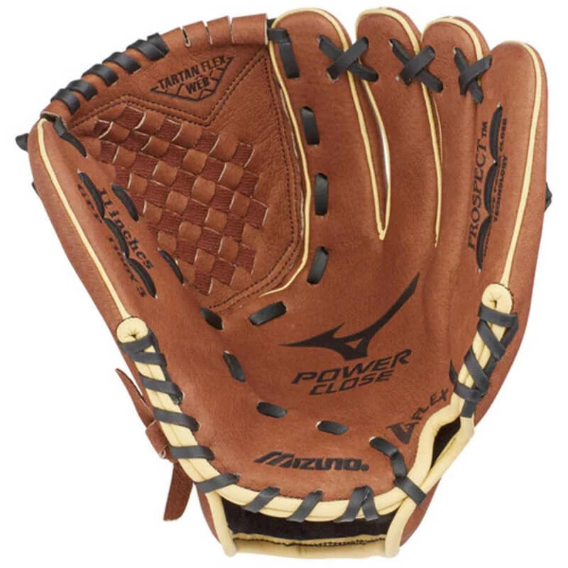 Mizuno 11" Junior Prospect Series GPP1100Y3 PowerClose Baseball Fielding Glove 4 Mizuno 11" Junior Prospect Series GPP1100Y3 PowerClose Baseball Fielding Glove - Image 2