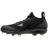 Mizuno Men's Pro Dominant Knit Low 320646.9000 Metal Baseball Cleat