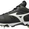 Mizuno Senior 9-Spike Ambition Low 320583.9000 Metal Baseball Cleat