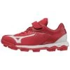 Mizuno Youth Select Nine Low 320581.1000 Rubber Molded Baseball Cleat -Baseball Promotion Store Shop Mizuno Youth Select Nine Low 320581 1000 Rubber Molded Baseball Cleat Red Edmonton Canada