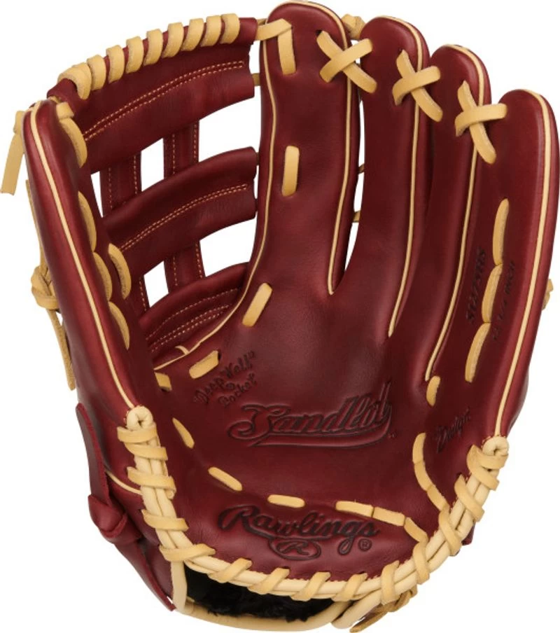 Rawlings 12.75" Sandlot Series S1275HS Baseball Glove 4 Rawlings 12.75" Sandlot Series S1275HS Baseball Glove - Image 2