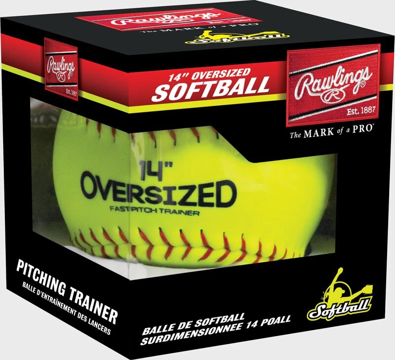 Rawlings 14" Oversize Pitcher's Training Softball 3 Rawlings 14" Oversize Pitcher's Training Softball