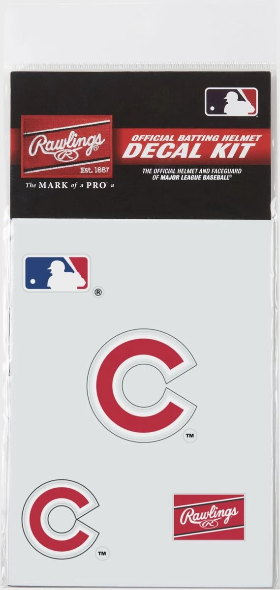 Rawlings MLB Helmet Decal Kit 6 Rawlings MLB Helmet Decal Kit - Image 4