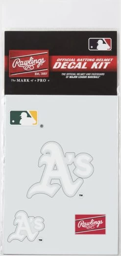 Rawlings MLB Helmet Decal Kit 19 Rawlings MLB Helmet Decal Kit -Baseball Promotion Store Shop Rawlings MLB Helmet Decal Kit Oakland Athletics Edmonton Canada