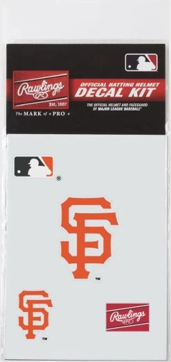 Rawlings MLB Helmet Decal Kit 21 Rawlings MLB Helmet Decal Kit -Baseball Promotion Store Shop Rawlings MLB Helmet Decal Kit San Francisco Giants Edmonton Canada