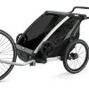 Thule Chariot Lite 2 Double Child Trailer -Baseball Promotion Store Shop Thule Chariot Lite 2 Double Child Trailer Agave Edmonton Canada View 2