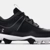Under Armour Junior Glyde Low 3024331-001 Rubber Baseball Cleat -Baseball Promotion Store Shop Under Armour Junior Glyde Low 3024331 001 Rubber Baseball Cleat Black White Edmonton Canada