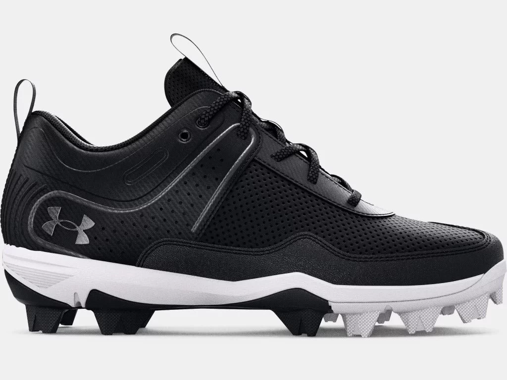 Under Armour Junior Glyde Low 3024331-001 Rubber Baseball Cleat 3 Under Armour Junior Glyde Low 3024331-001 Rubber Baseball Cleat