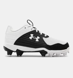 Under Armour Junior Leadoff Low 3023449-002 Rubber Baseball Cleat
