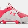Under Armour Junior Leadoff Low 3023449-601 Rubber Baseball Cleat 2 Under Armour Junior Leadoff Low 3023449-601 Rubber Baseball Cleat -Baseball Promotion Store Shop Under Armour Junior Leadoff Low 3023449 601 Rubber Baseball Cleat Cerise White Edmonton Canada