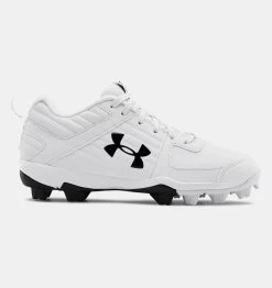 Under Armour Junior Leadoff Low Rubber 3022072-100 Baseball Cleat