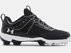 Under Armour Women's Glyde Low 3024330-001 Rubber Baseball Cleat