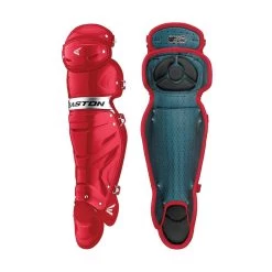 Easton Youth Gametime Catcher's Leg Guards -Baseball Promotion Store shop easton youth gametime catchers leg guards red edmonton canada