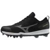 Mizuno Senior Dominant 4 Low 320670.9000 TPU Baseball Cleat 2 Mizuno Senior Dominant 4 Low 320670.9000 TPU Baseball Cleat -Baseball Promotion Store shop mizuno senior dominant 4 low 320670 9000 tpu baseball cleat black white edmonton canada