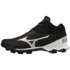 Mizuno Senior Wave Lightrevo 320675.9000 Mid TPU Baseball Cleat -Baseball Promotion Store shop mizuno senior wave lightrevo 320675 9000 mid tpu baseball cleat black white edmonton canada
