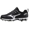 Mizuno Women's 9-Spike Swift 7 320638.9000 Low Metal Baseball Cleat