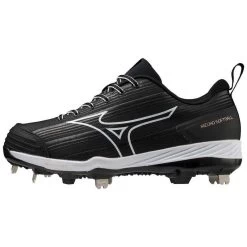 Mizuno Women's Sweep 6 320662.9000 Low Metal Baseball Cleat