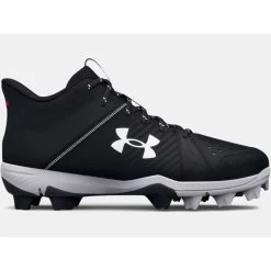 Under Armour Junior Leadoff RM Mid 3025601-001 Rubber Baseball Cleat
