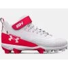 Under Armour Men's Harper 7 RM Mid 3025587-601 Rubber Baseball Cleat
