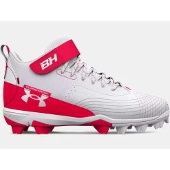 Under Armour Men's Harper 7 RM Mid 3025587-601 Rubber Baseball Cleat