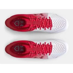 Under Armour Men's Leadoff RM Mid 3025590-600 Rubber Baseball Cleat -Baseball Promotion Store shop under armour mens leadoff rm mid 3025590 600 rubber baseball cleat red white edmonton canada 2