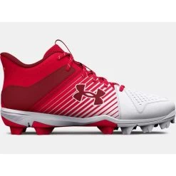 Under Armour Men's Leadoff RM Mid 3025590-600 Rubber Baseball Cleat